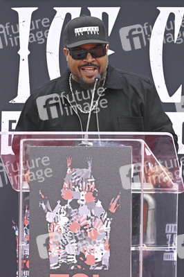 Hand and Footprint Ceremony mit Ice Cube in Los Angeles