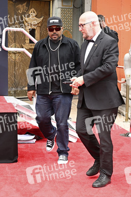 Hand and Footprint Ceremony mit Ice Cube in Los Angeles