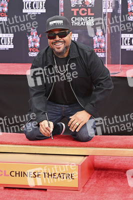 Hand and Footprint Ceremony mit Ice Cube in Los Angeles