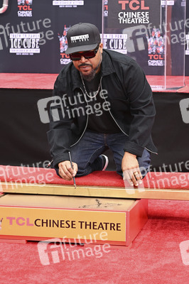 Hand and Footprint Ceremony mit Ice Cube in Los Angeles