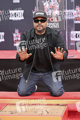 Hand and Footprint Ceremony mit Ice Cube in Los Angeles