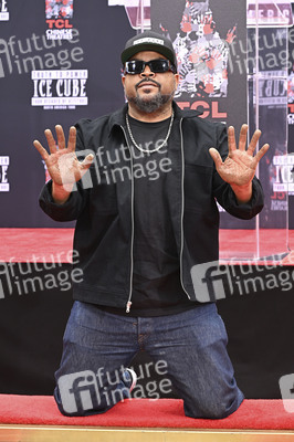 Hand and Footprint Ceremony mit Ice Cube in Los Angeles
