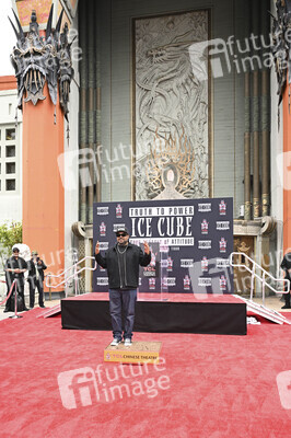 Hand and Footprint Ceremony mit Ice Cube in Los Angeles