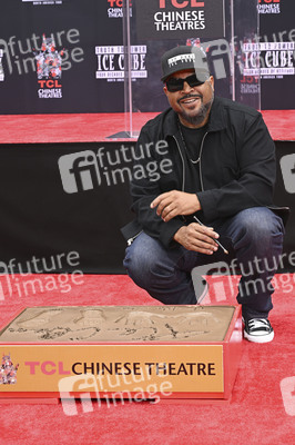 Hand and Footprint Ceremony mit Ice Cube in Los Angeles
