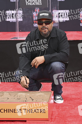 Hand and Footprint Ceremony mit Ice Cube in Los Angeles