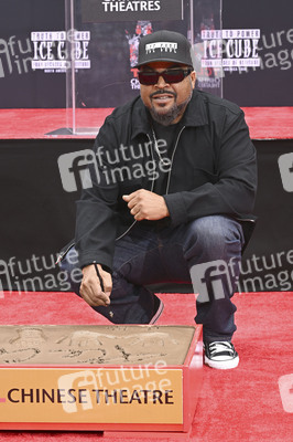 Hand and Footprint Ceremony mit Ice Cube in Los Angeles
