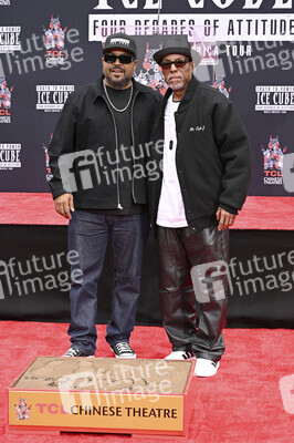 Hand and Footprint Ceremony mit Ice Cube in Los Angeles