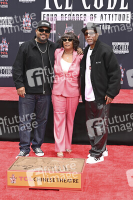 Hand and Footprint Ceremony mit Ice Cube in Los Angeles