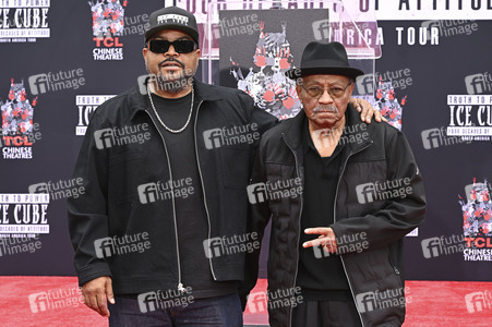 Hand and Footprint Ceremony mit Ice Cube in Los Angeles