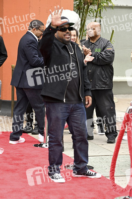 Hand and Footprint Ceremony mit Ice Cube in Los Angeles