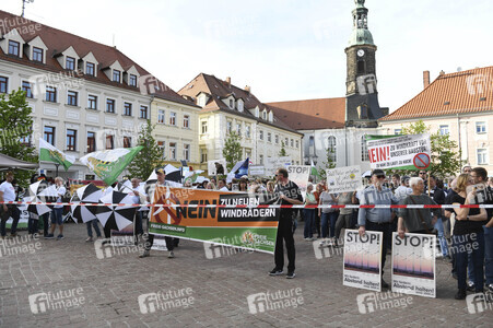 Michael Kretschmer vor Demo gegen Windanlagen in Großenhain
