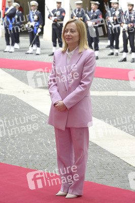 Giorgia Meloni empfängt  JD Vance in Rom