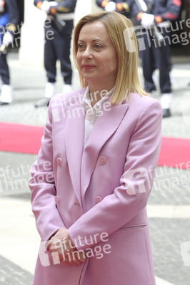 Giorgia Meloni empfängt  JD Vance in Rom