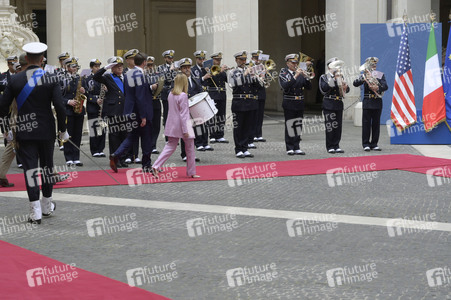 Giorgia Meloni empfängt  JD Vance in Rom