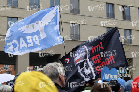 Demonstration 'Friedensprozession' in Dresden