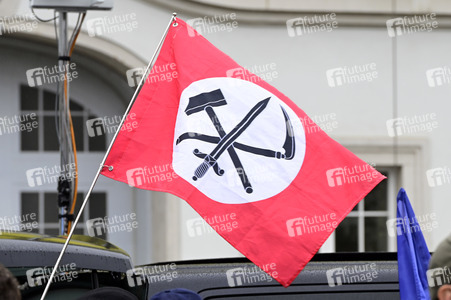 Demonstration 'Friedensprozession' in Dresden