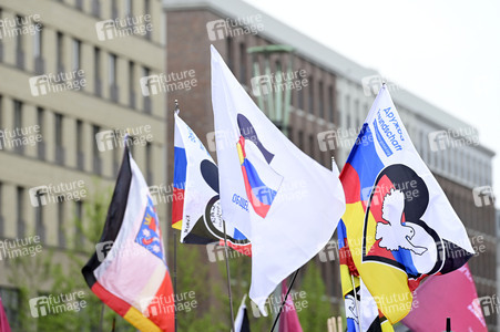 Demonstration 'Friedensprozession' in Dresden