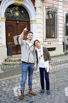 Photoshooting mit Lukas Natschinski und Gundula Natschinski in Görlitz