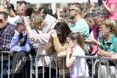Trauer um Papst Franziskus in Rom