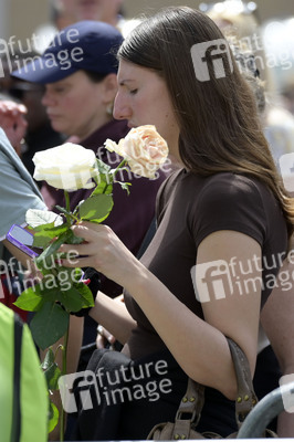 Trauer um Papst Franziskus in Rom