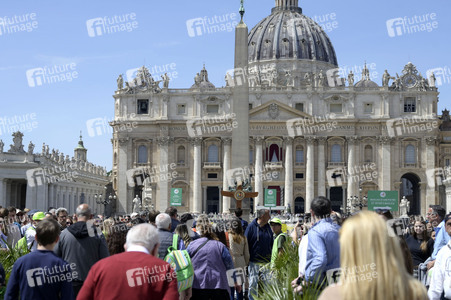 Trauer um Papst Franziskus in Rom