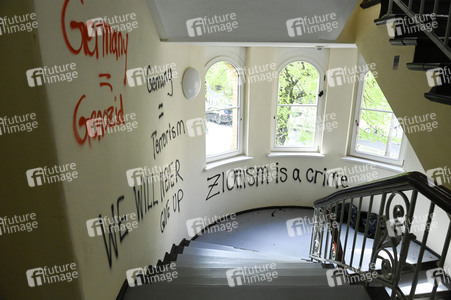 Schäden in Hörsaal der Humboldt-Universität nach propalästinensischen Protesten in Berlin