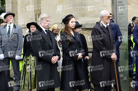 Trauerfeier für Andreas Prinz von Sachsen-Coburg und Gotha in Coburg