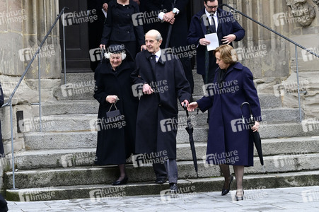Trauerfeier für Andreas Prinz von Sachsen-Coburg und Gotha in Coburg