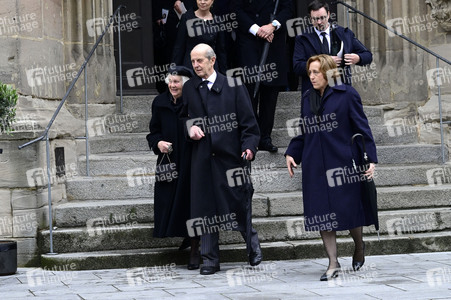 Trauerfeier für Andreas Prinz von Sachsen-Coburg und Gotha in Coburg