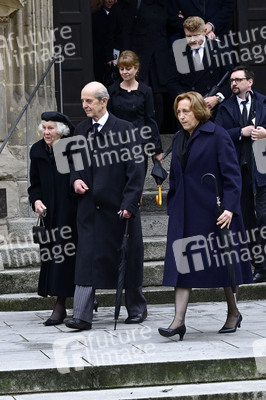 Trauerfeier für Andreas Prinz von Sachsen-Coburg und Gotha in Coburg