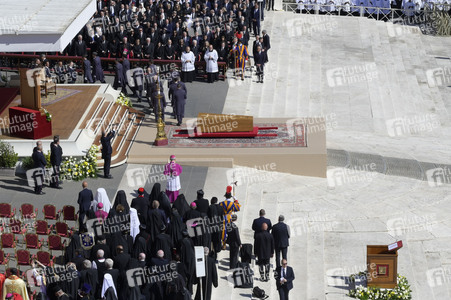 Trauermesse für Papst Franziskus in der Vatikanstadt