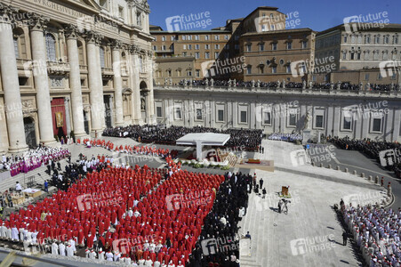 Trauermesse für Papst Franziskus in der Vatikanstadt