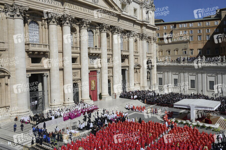 Trauermesse für Papst Franziskus in der Vatikanstadt