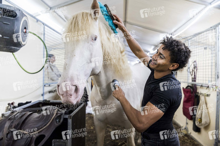 Backstageführung zur Pferdeshow 'Cavalluna - Grand Moments' in Erfurt