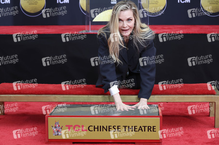 Hand and Footprint Ceremony mit Michelle Pfeiffer in Los Angeles