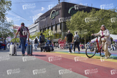 Vorbereitungen zum 39. Evengelischen Kirchentag in Hannover