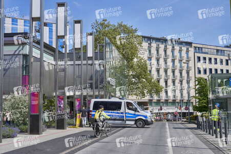 Vorbereitungen zum 39. Evengelischen Kirchentag in Hannover