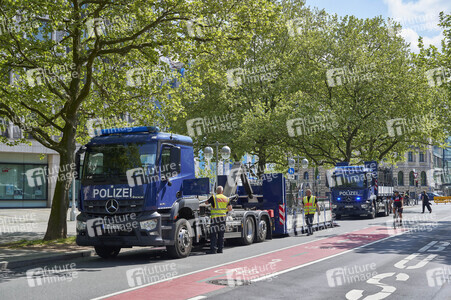 Vorbereitungen zum 39. Evengelischen Kirchentag in Hannover