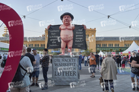 Vorbereitungen zum 39. Evengelischen Kirchentag in Hannover