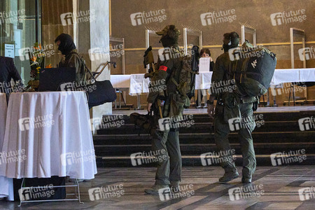 Vorbereitungen zum 39. Evengelischen Kirchentag in Hannover