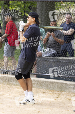 George Clooney beim Softball Spiel in New York