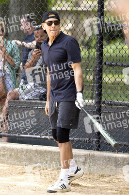 George Clooney beim Softball Spiel in New York