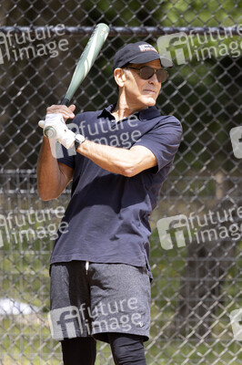 George Clooney beim Softball Spiel in New York