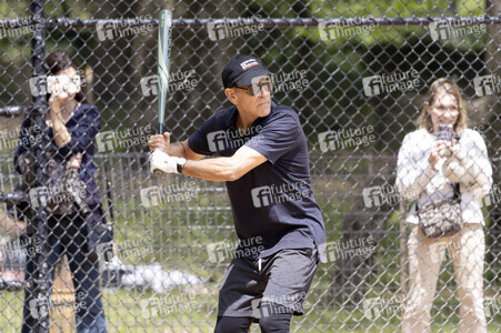 George Clooney beim Softball Spiel in New York