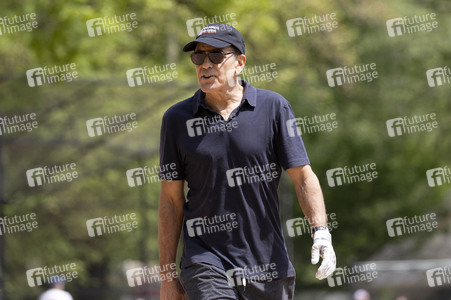 George Clooney beim Softball Spiel in New York
