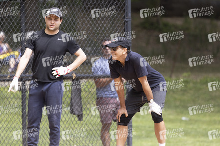 George Clooney beim Softball Spiel in New York