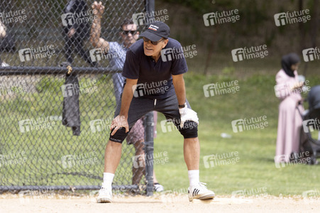 George Clooney beim Softball Spiel in New York