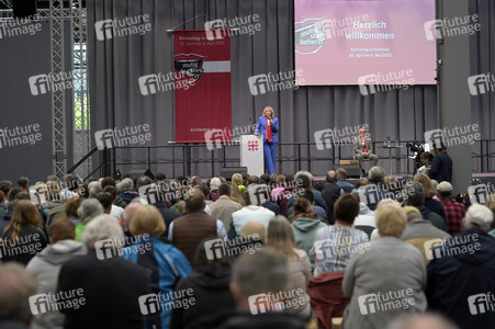 Bibelarbeit mit Julia Klöckner beim 39. Evangelischen Kirchentag in Hannover