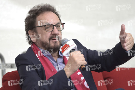 Heribert Prantl beim 39. Evangelischen Kirchentag in Hannover