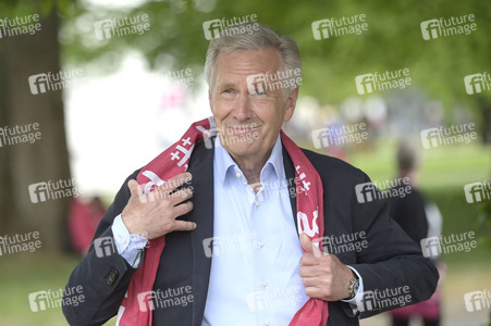 Christian Wulff beim 39. Evangelischen Kirchentag in Hannover